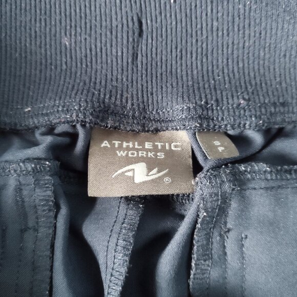 Athletic Works Navy Blue Lightweight Joggers with Elastic Waistband - Picture 9 of 9